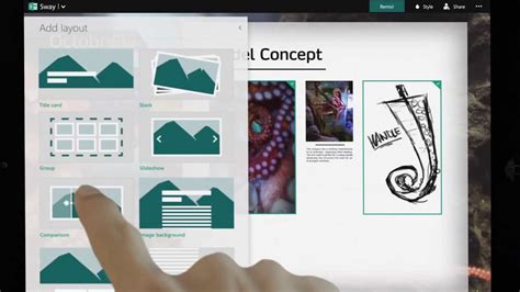 Microsoft Sway and Photos integrate to make sharing interactive