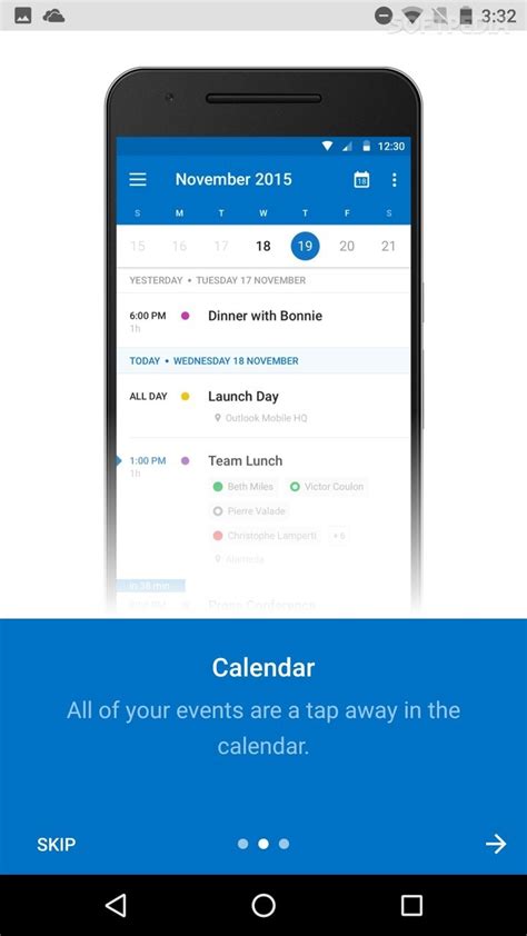 Microsoft Updates Outlook for iPhone and Android with Calendar Attachments