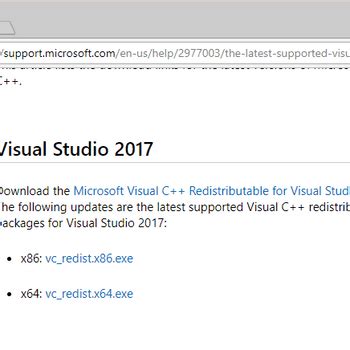 Microsoft Visual C++ Error Feature You Are Trying To Use Is. 