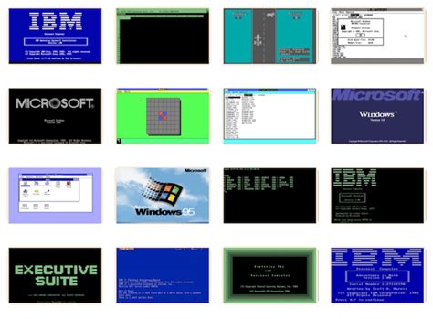 Microsoft Windows 95: First Retail Release PCjs Machines. 
