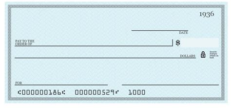 Microsoft Word Cheque Template