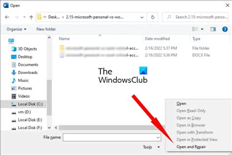 Microsoft Word Found Unreadable Content in Document
