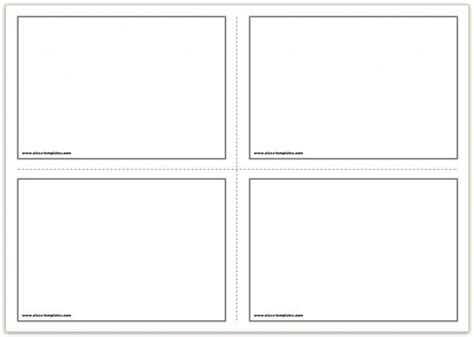Microsoft Word Note Card Template