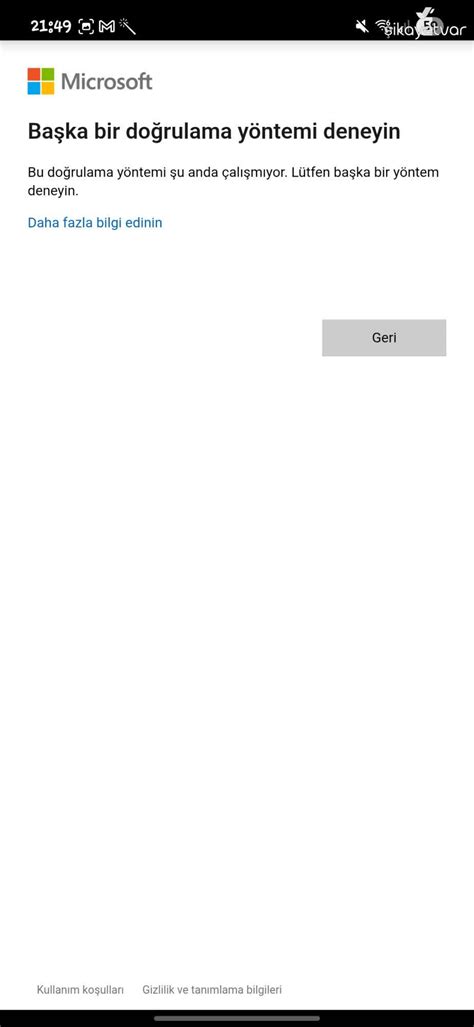Microsoft authenticator sorunu Microsoft Community. 