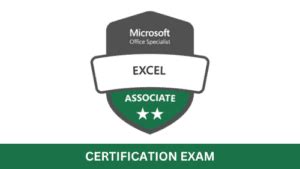 Microsoft excel associate certification.  Learn the skills you need to succeed, and e...
