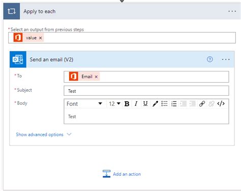 Microsoft flow get email address from list. e.  Sends an email with The Microso...
