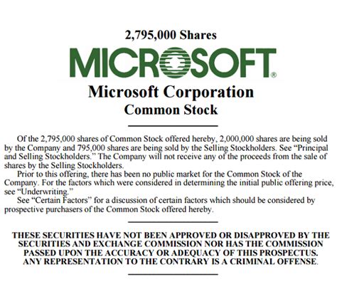 Microsoft ipo. Things To Know About Microsoft ipo. 