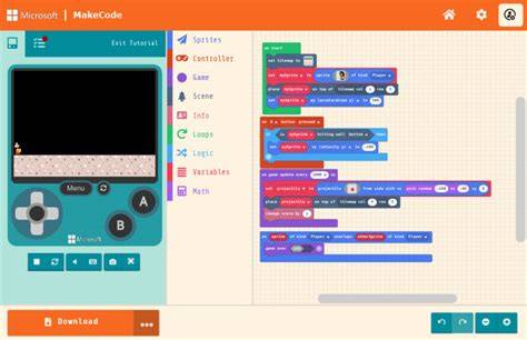 Microsoft makecode arcade tutorial basic 1.  Classroom Structured courses for teaching com...