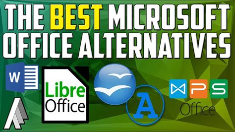Microsoft office alternative. Download free office suite for Windows, macOS and Linux. Microsoft compatible, based on OpenOffice, and updated regularly. 