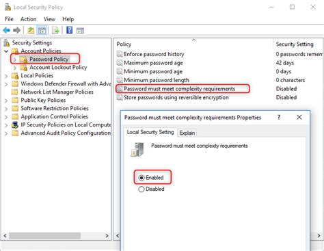 Microsoft password complexity requirements.  Learn what a password polic...