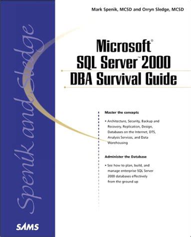 Microsoft sql server 6 5 dba survival guide. - Suzuki jimny sn413 workshop service repair manual.