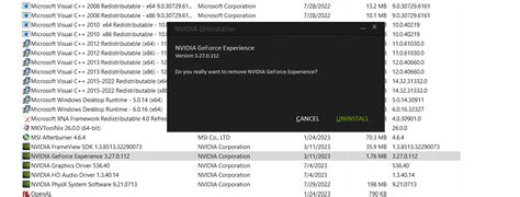 Microsoft teams blurry.  Uninstalling and reinstalling all NVIDIA software- Geforce Experi...