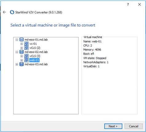 Microsoft virtual machine converter alternative.  StarWind V2V Converter.  Paid vConverter SC ...