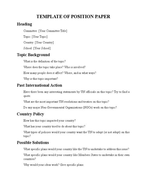 Microsoft word position paper template.  Find Word help, how-to articles, training videos,...