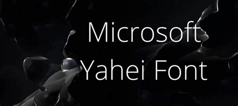 Microsoft yahei font.  1112.  Explore thousands of fonts and typefaces for free.  M...