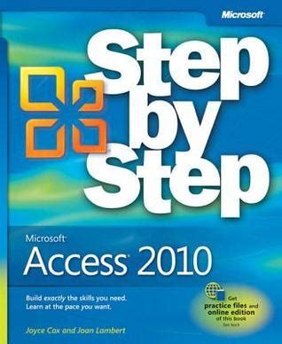 Read Microsoft Access 2010 Step By Step By Joyce Cox