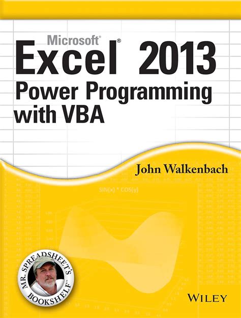 Full Download Microsoft Excel 2013 Power Programming With Vba By John Walkenbach