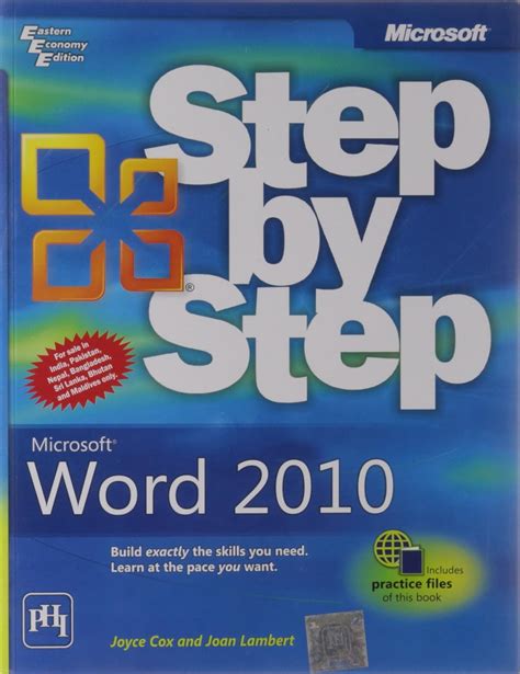 Read Microsoft Word 2010 Step By Step By Joyce Cox