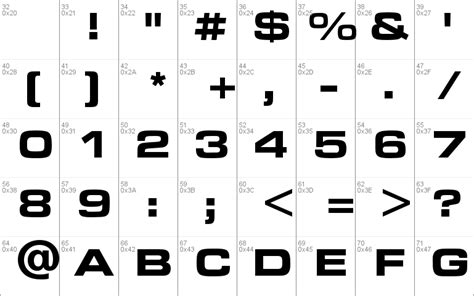 Microstyle Bold Extended ATT Font