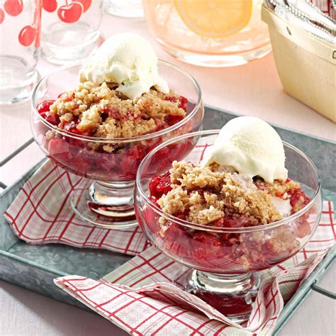 Microwave Cherry Crisp Recipe: How to Make It - Taste Of Home