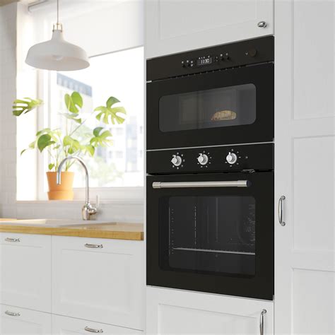 Microwave oven, MATTRADITION, black - IKEA