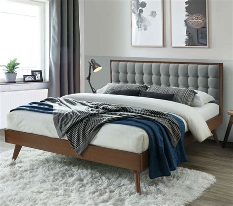 Mid century king bed frame. Best Overall: Castlery Emery Bed ($1,299, on sale for $1,169) Best Affordable Bed Frame: Zinus Shawn 14-inch SmartBase Mattress Foundation ($102) Best Minimalist Bed Frame: West Elm Simple Bed ... 