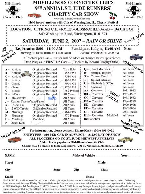 Mid-Illinois Corvette Club – Charity Car Show