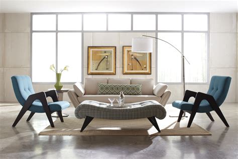 Mid-century modern furniture. 69 products in Mid Century Furniture. Delivered in 7 days. Rene 3 Seater Fabric Sofa. Special Buy £1195. from £53.77 per month (0% APR) Delivered in 14 days. Walker Fixed Dining Table and 4 Chairs. 