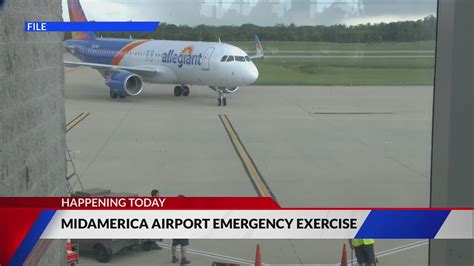 MidAmerica Airport emergency exercise taking place today