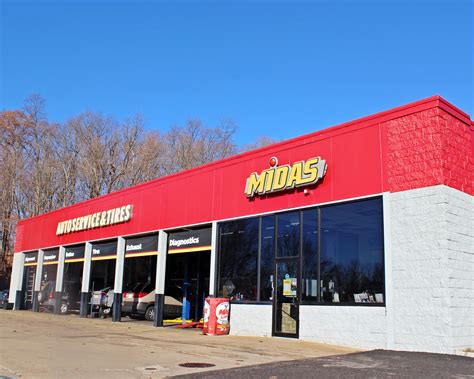 Specialties: Midas is one of the world's most reliable providers of auto repair services including brakes, oil changes, tires, engine maintenance, steering and exhaust repair. Visit your Lakewood, OH Midas for expert automotive service for new tires, suspension systems, wheel alignment and more. In 1956, Midas started as an innovative auto repair center with a reputation for exceptional .... 