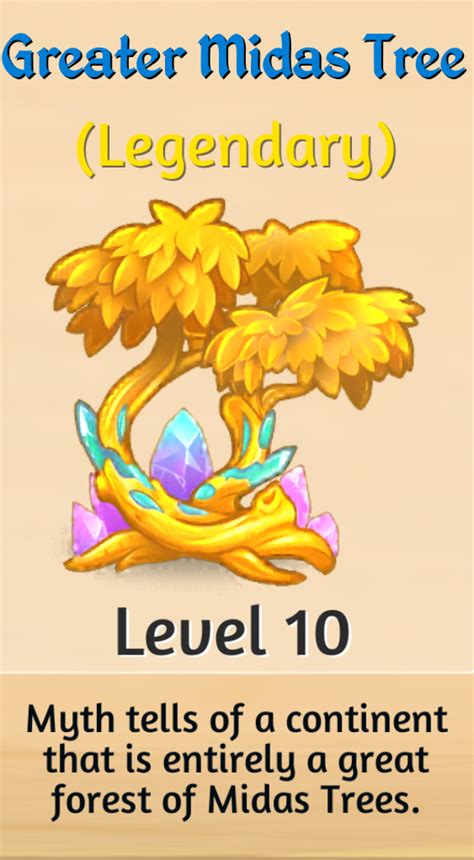 Midas tree merge dragons. Secret Levels, just like normal Levels, award items and Stars upon completion. However, as their name suggests, they are hidden in secret locations on the Map and only show up when tapped. It is also important to note that there is no way of telling how many Stars you have on a Secret Level from the World Map. This can only be found out by completing the Level. There are currently 37 Secret ... 