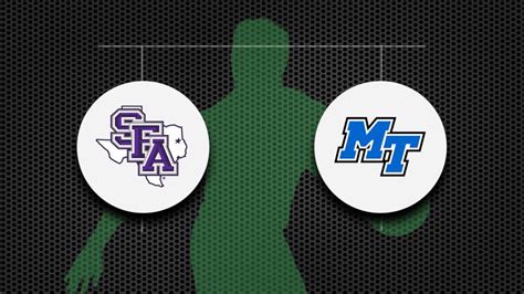 Middle Tennessee hosts SFA for cross-conference game