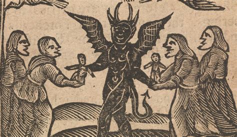 Woodcut depicting a witch and a devil, 1720, via the Wellcome Collection, London. In 1428, the first systematic European witch-hunt began in Valais, Switzerland. This witch-hunt lasted eight years and resulted in the deaths of 367 people. To be condemned, a person had to have at least three neighbors publicly state that they were a witch.. 