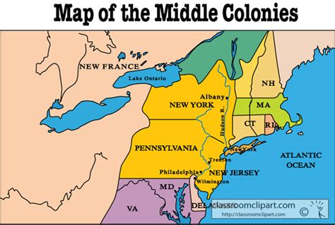 Middle colonies map labeled. 13 Colonies Reading Passages - New England, Southern, and Middle Colonies Build reading comprehension skills and knowledge of the New England, Southern, and Middle colonies with printable comprehension worksheets. PDF ... Build understanding of Colonial America with a labeled 13 colonies map for the classroom. 