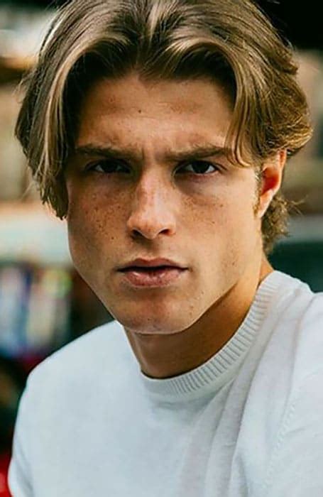 Middle part hair men. To put curlers in men’s hair, use curlers with a small circumference, wrap sections of hair tightly around the curler and secure near the scalp. Use hair wax, styling mousse or sty... 