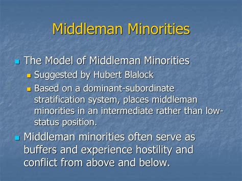 Middleman Minority Concept: Its Explanatory Value in the Case of …