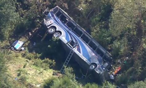 Two people have died after a bus carrying students from a Long Island high school crashed on Interstate 84 near Middletown.. At a press briefing at New York State Police Troop F headquarters in ...