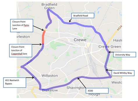 Middlewich road crewe closure today.  From Warrington Guardian.  Traffic in...