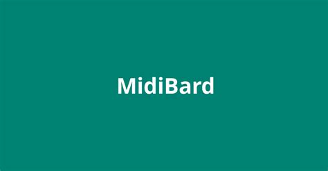 Midibard. Things To Know About Midibard. 