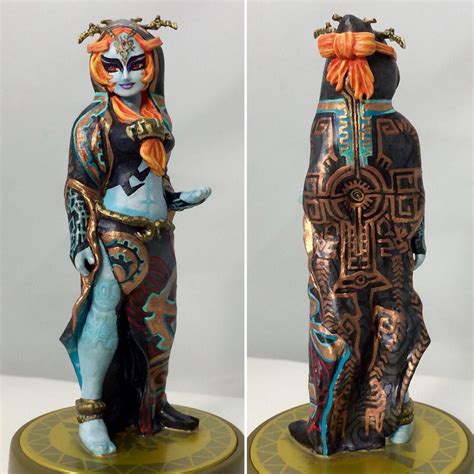 During the battle of Hyrule castle, Link and midna have struggled in vain to overthrow Ganondorf, self-styled King of light and shadow. The legend of Zelda: Twilight princess true form midna features a body and cloak with patterns applied with glow in the dark paint! A highly detailed base capturing the essence of the mirror of Twilight from ...