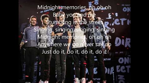 Midnight Memories - One Direction (Lyrics) - YouTube