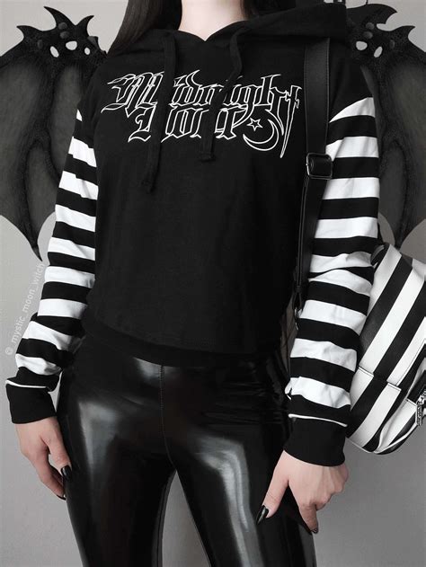 Midnight hour clothing. At Midnight Hour we don’t want to leave anyone out, so we added something for the guys. Our Men’s gothic clothing includes gothic pants and joggers, goth T-shirts, alt hoodies, and bomber jackets. ... Our men’s alternative clothing features black and white custom art with spiders, bats, death moths, moon phases, and many more gothic ... 