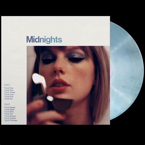 Midnights blue. Product description. Taylor Swift’s studio album Midnights is a collection of music written in the middle of the night, a journey through terrors and sweet dreams. The floors we pace … 