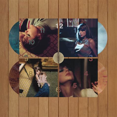 Midnights clock taylor swift. Swift dropped her new album on Oct. 21, including special vinyl releases that come together to make a clock, a cassette tape, and even a surprise 'Midnights: 3 A.M. Edition' 