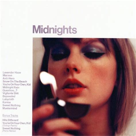 Midnights deluxe. Tracklist. Hide Credits. Companies, etc. Phonographic Copyright ℗ – Taylor Swift. Copyright © – Taylor Swift. Distributed By – UMG Commercial Services. … 