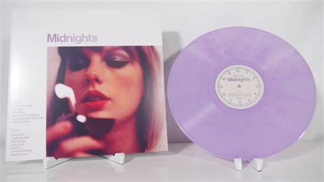 Midnights lavender vinyl. Oct 21, 2022 ... FIRST LOOK Taylor Swift (@taylorswift13) — Midnights Lavender Vinyl (credits: @onlyangelyas) 