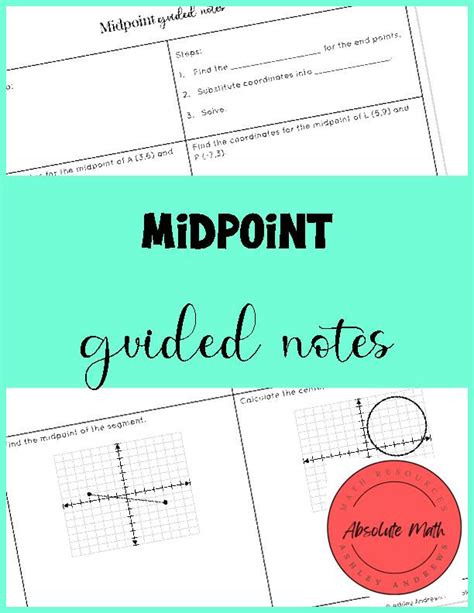 Midpoint Guided Notes Classful