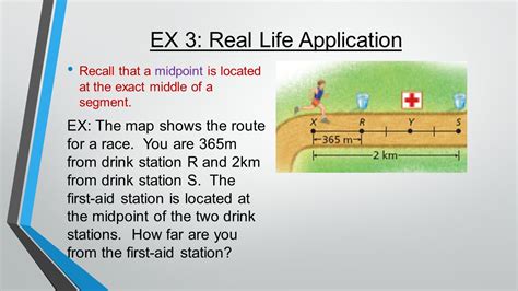 Midpoint in real life examples Math Calculator