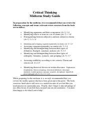 Midterm study guide for critical thinking. - 2006 johnson outboard 4 6 hp 4 hub teile handbuch neu.