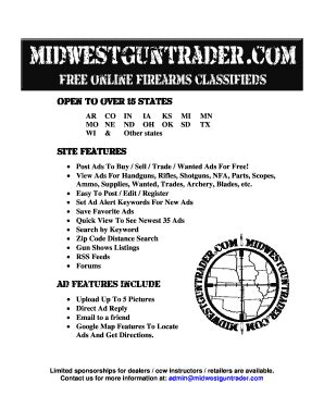 Midwest guntrader. Guntrader is the UK's premier destination to buy or sell new and used guns. Browse our large selection of guns for sale below. Whether you are after a shotgun or air rifle for sale we can guarantee you will find something that catches your interest among the listed products. If you have a query or require additional help, please contact us. 